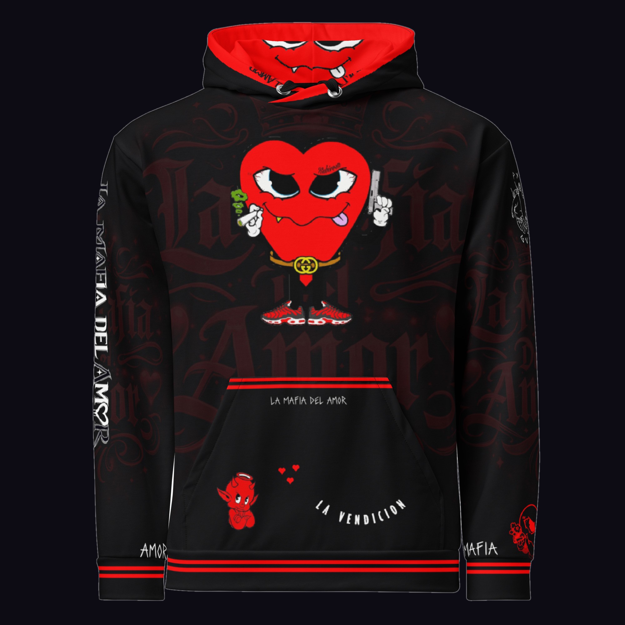 Chándal La Mafia del Amor, sudadera por delante